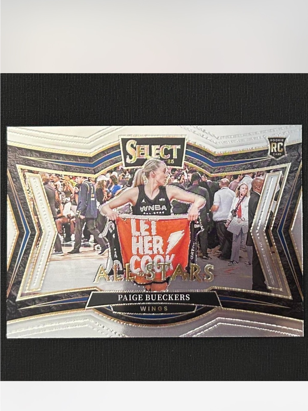 Paige Bueckers 2025 Panini Select WNBA All-Star Rookie Card